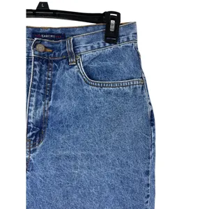 VTG Bill Blass High Rise Mom Cropped 90s Jeans 8 thumbnail 4