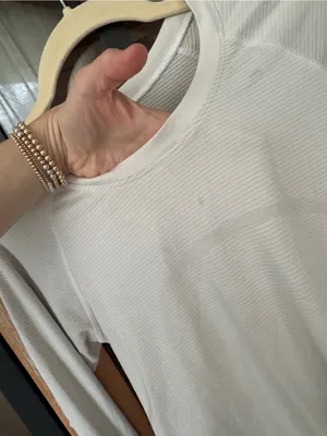 Lululemon Swiftly Tech Long Sleeve Shirt 2.0 tee Tempo Stripe White Chrome thumbnail 7