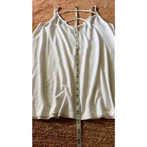 ASOS White Strappy Back Cami Top Size US 6 thumbnail 2