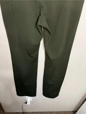 Athleta Delancey Straight Leg High Rise Tall‎ Aspen Green Pull-On Athletic Pants thumbnail 7