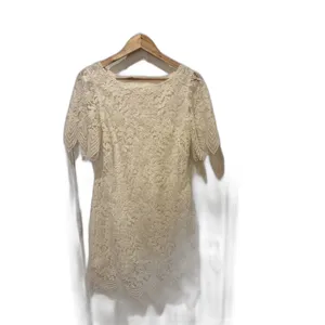 Anthropologie Women’s White Charleston Lace Mini Dress size Us 10 thumbnail 5