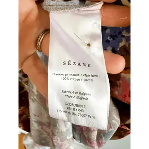 Sézane | Alix Floral Midi Dress October Flowers | Sz US 4 FR 36 thumbnail 7