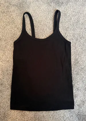 Wild Fable Black Ribbed Tank Top thumbnail 1