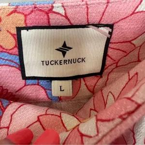 Tuckernuck x Cameran Eubanks Wimberly Folly Floral Hazel Linen Dress Size Large thumbnail 8