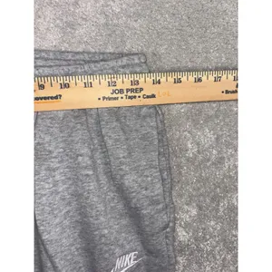 Nike Sportswear Club‎ Fleece Sweatpants Womens S Gray Mid Rise Tapered Jogger thumbnail 8