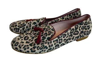 Menina Step Animal Print Loafers Shoes Slip-On Comfort Flats Size 41 EU 10 Women thumbnail 1