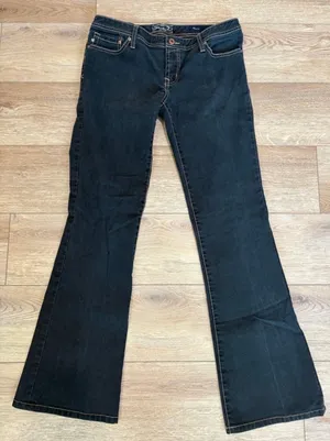 Seven7 Blue Flare Jeans thumbnail 1