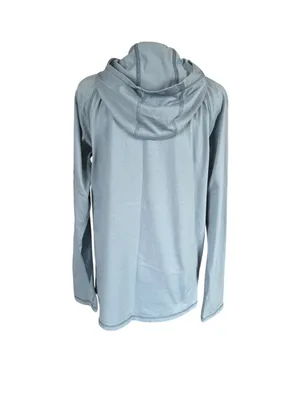 Dickies Performance Cooling Temp I.Q. light blue long sleeve hooded shirt Small thumbnail 4
