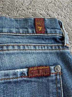 7 For All Mankind Denim Jeans Shorts thumbnail 3
