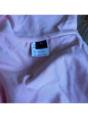 Women's Light Pastel Pink Bodysuit Size Large SKU#C24144 thumbnail 6