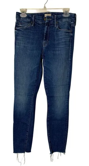 MOTHER The Looker Ankle Fray Right of Passage jeans women's size 26 thumbnail 1