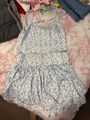 tcec floral skort and tank set thumbnail 1