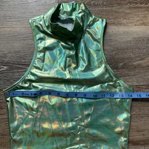 G Mini Metallic Green Top S thumbnail 5