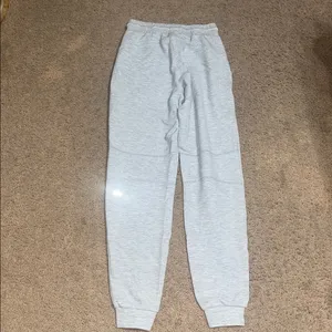 Alo Micro‎ Waffle Fireside Jogger Sweatpant Dove Grey Heather XXS thumbnail 5