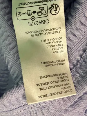 Anthropologie Balloon-Sleeve Smocked Top size Small lavender thumbnail 12