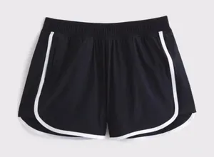 Abercrombie & Fitch YPB Black White Stripe Sprinttek‎ Running Shorts thumbnail 1