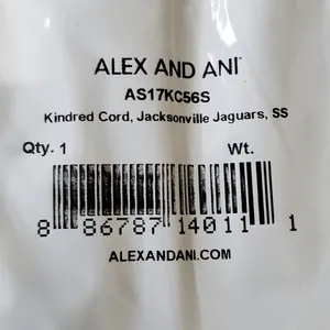 Alex and Ani Teal and Silver Jacksonville Jaguars Bracelet thumbnail 3