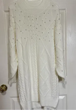 Francesca's Sweater dress thumbnail 1