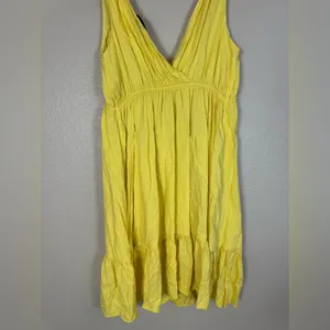 Majorelle Esther Midi Dress in Canary Yellow size Small $215 thumbnail 10