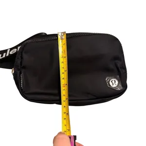 Lululemon Everywhere Belt‎ Bag Black Spellout Sporty Pack Travel Festival NWT thumbnail 5