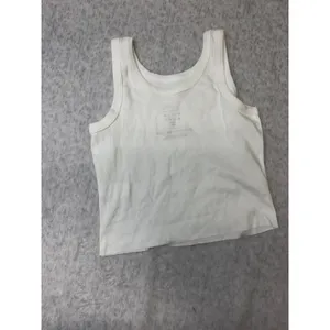 Billabong Womens White Scoop Neck croppedTank Top Size Medium M Basic NWOT thumbnail 2