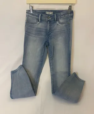 Abercrombie & Fitch Light Blue Skinny Jeans thumbnail 1