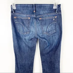 JOE’S JEANS The Rocker Medium Wash Mid Rise Denim Jean 26 Casual Western Neutral thumbnail 10