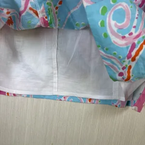 Lilly Pulitzer Blue Pink Abstract Soutache V-Neck Shift Dress Size‎ 0 thumbnail 10