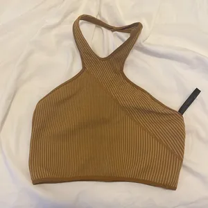Out From Under Harmony Engineered Rib Halter Bra Top Size M/L thumbnail 5