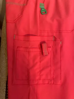 NWOT  Pink Scrub Bottoms thumbnail 7