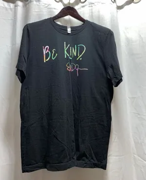 Ellen Ellen DeGeneres Show Black Unisex Short Sleeve Graphic T-shirt L thumbnail 1