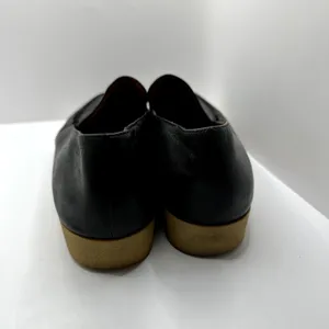 & Other Stories Black‎ Leather Chunky Sole Flatform Loafers Women's 9.5 thumbnail 4