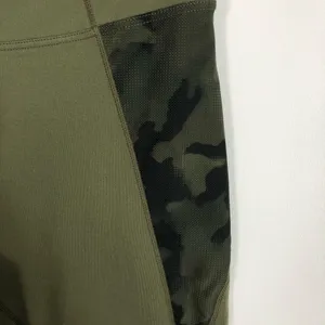 Second skin green‎ camo cropped leggings Green Size M thumbnail 4