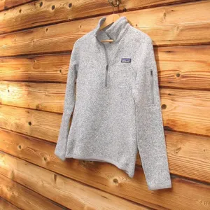 Patagonia Gray Better Sweater 1/4 zip fleece Pullover thumbnail 4