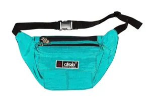 Vintage Casad Teal Fanny Pack Nylon Waist Bum Bag‎ Retro Gorpcore Granola 80s thumbnail 1