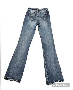 Silver jeans mid rise boot cut size   28x33 thumbnail 1