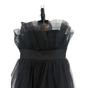 Katie May Ellee Tulle Mini Dress Black Strapless Fit & Flare Party Size‎ Small thumbnail 4