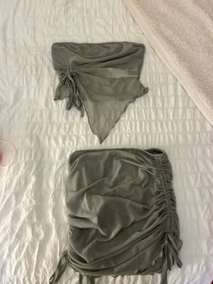SheIn Grey Party Set thumbnail 3