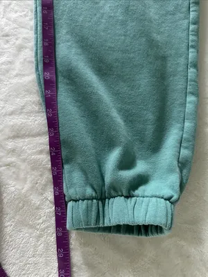 Hollister Teal Adjustable Rise Sweat Joggers thumbnail 6