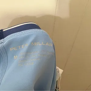 Peter Millar Francoise Court Skort Blue Geometric Print Size M – New thumbnail 8