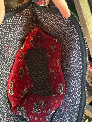 Vera Bradley Quilted Floral Patterned Shoulder Tote Bag thumbnail 4