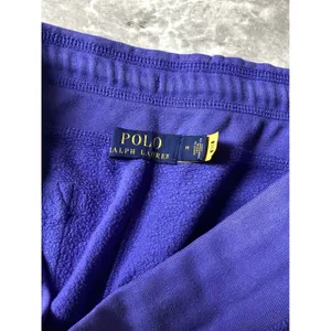Polo Ralph Lauren Purple Fleece Joggers Womens Medium Pony Logo Sweatpants thumbnail 3