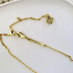 Kendra Scott Brynne Shell Gold Short Pendant Necklace thumbnail 5