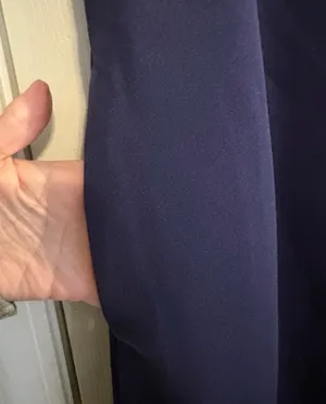 Sleeveless Navy Maxi Dress Blue Size M thumbnail 5