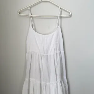 J. Crew White Strappy Tie Back Summer Beach Dress in White Size Small thumbnail 5