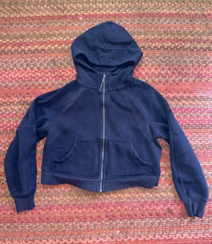 lululemon athletica Navy scuba Full-Zip Hooded Jacket thumbnail 1
