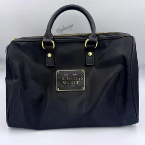 Victoria's Secret Women.s Y2K LOVE Sexiest On Earth Black Pink Satchel Purse Bag thumbnail 1
