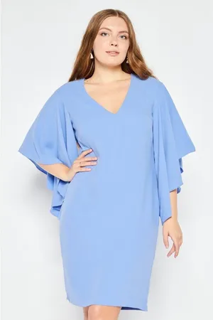 NEW- LAUREN Ralph Lauren Ruffle-Sleeve Modest‎ Spring Cocktail Office Dress Sz 2 thumbnail 1