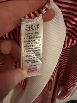 Rachel Ashwell Red White Striped Pajama Set‎ Women’s S/P Cozy Loungewear thumbnail 4