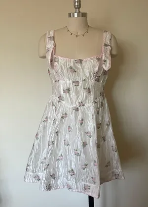NWT For Love And Lemons Tasha Mini Dress thumbnail 3